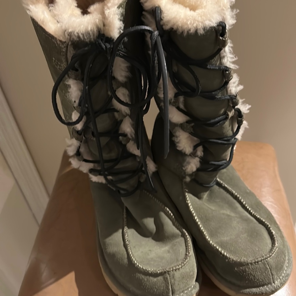Ugg lace up boots size 11